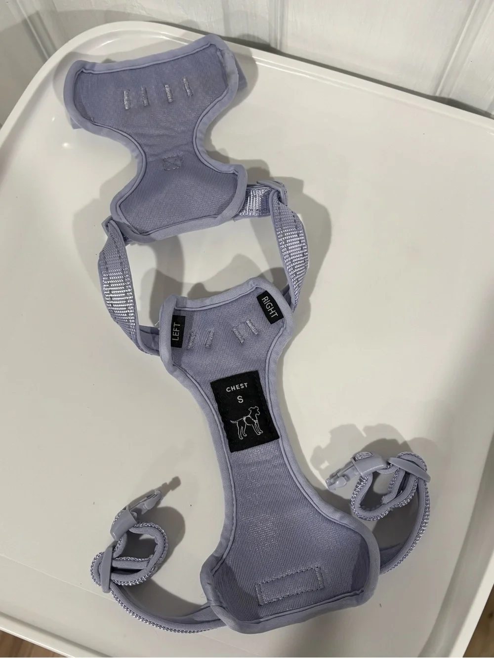 Lilac Padded Dog Harness